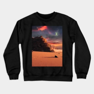 Starry Desert Sunset Crewneck Sweatshirt